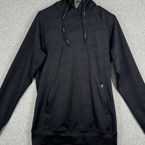 Gymshark Black Hooded Sweatshirt